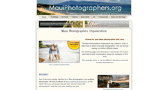 Desktop Screenshot of mauiphotographers.org